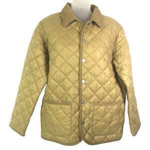 Vintage United Colors of Benetton Women's Quilted Long sleeves Puffer Jacket Siz